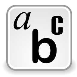 Download free letter fingerboard keyboard icon